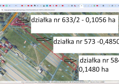 działka na sprzedaż - Prószków, Ligota Prószkowska